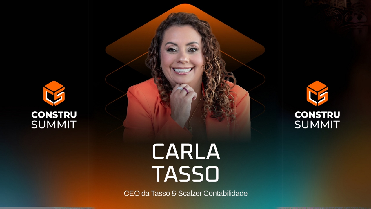 Carla Tasso é palestrante no Construsummit 2025 com insights sobre gestão financeira e Reforma Tributária